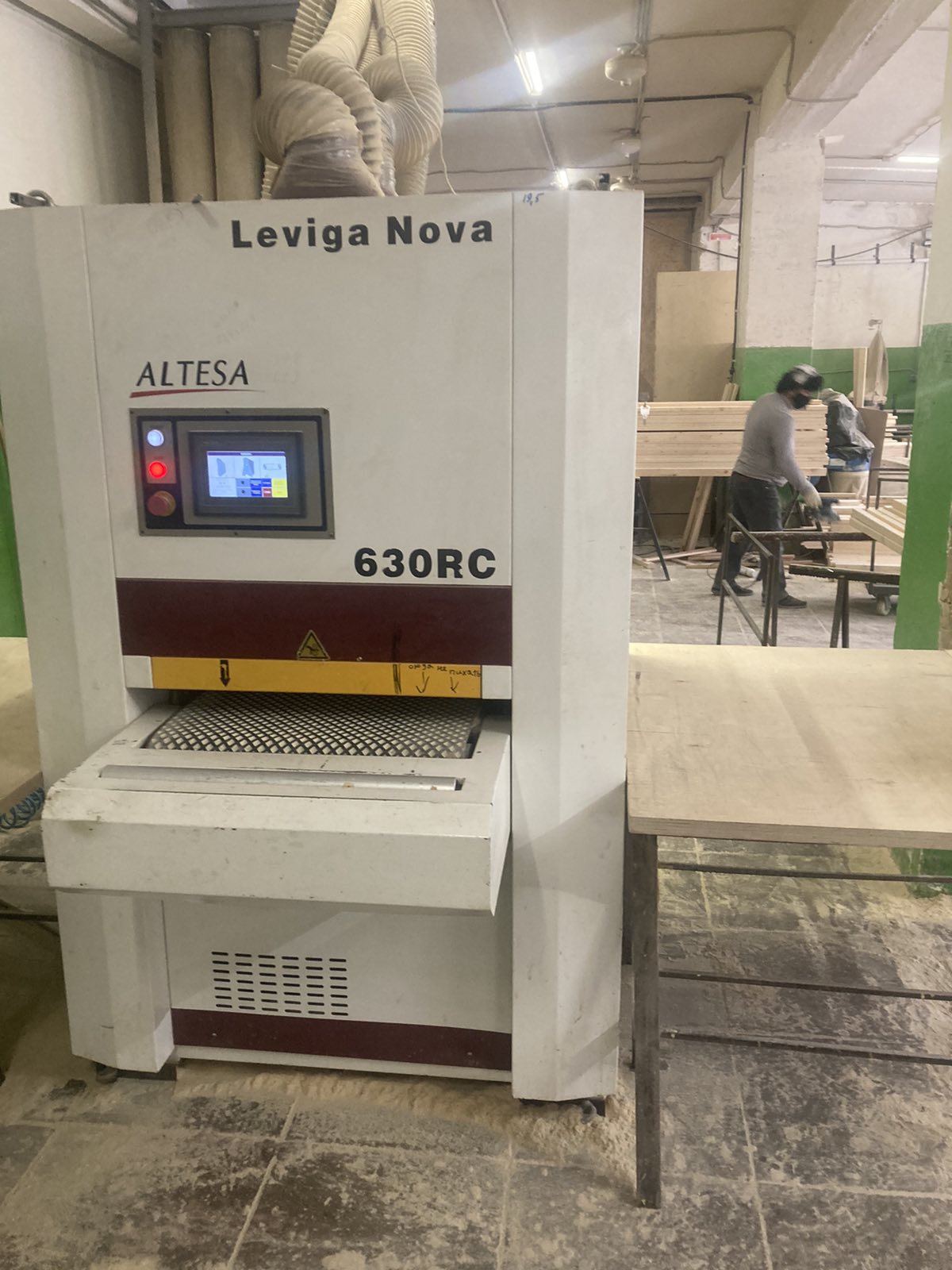 Шлифовально-калибровальный станок ALTESA Leviga Nova RC 630